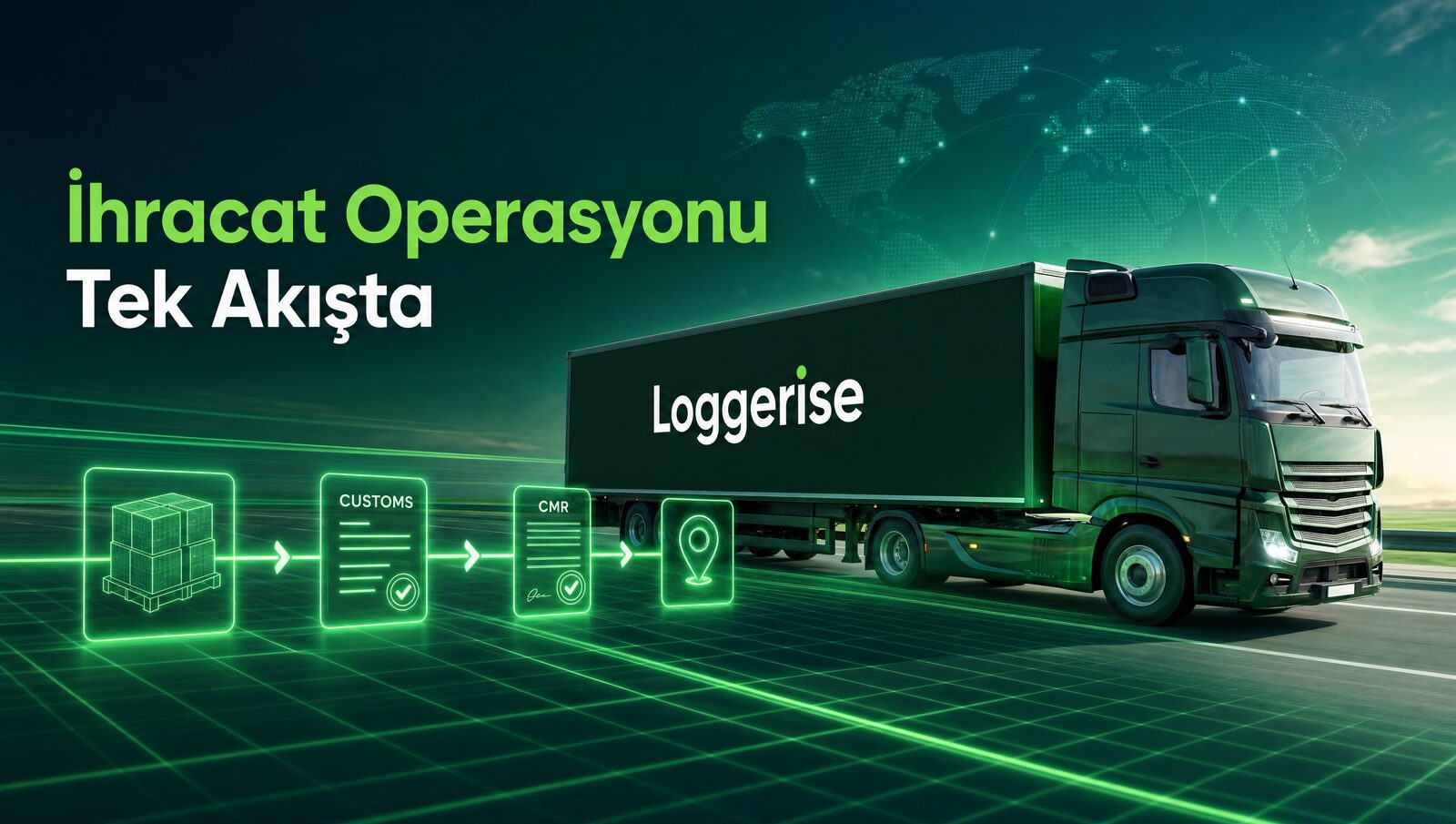 İhracat Operasyonu: 6 Adımı Tek Ekranda Birleştirin
