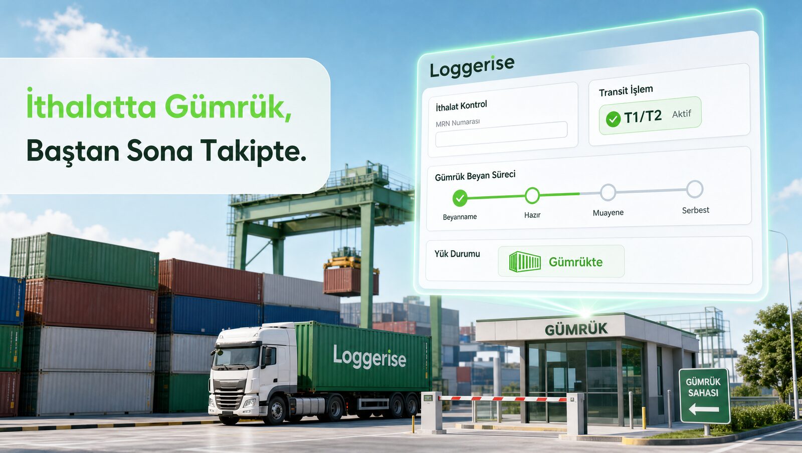 İthalat Süreç Yönetimi: MRN, Beyanname ve T1/T2 Takibi