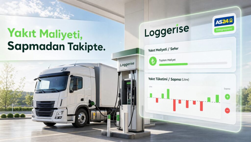 Yakıt Maliyeti Yönetimi: Sapmayı Görün, AS24 ile Entegre Edin