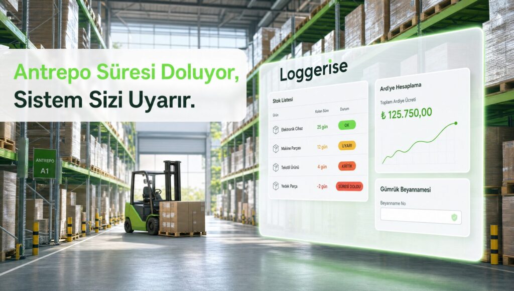 Gümrüklü Antrepo Yönetimi: Süre, Ardiye ve Beyanname Kontrolü